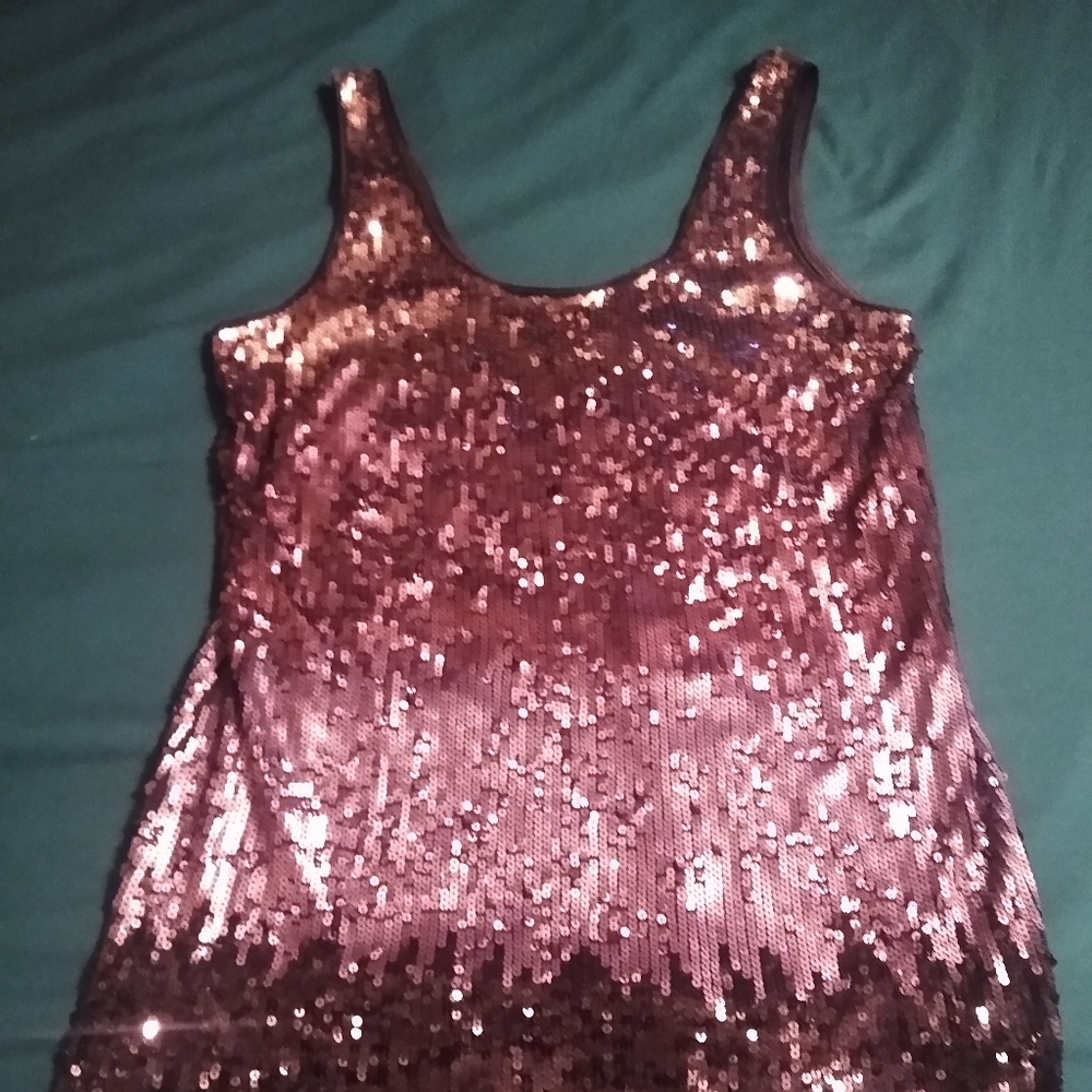 Express Sequin Mini Dress